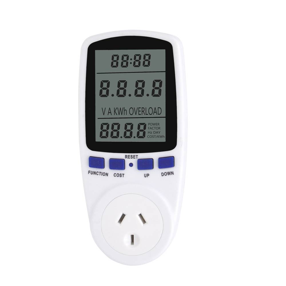 Australian Saa Rcm Rohs Plugin Single 1 One Solo Phase Power Energy Consumption Analyzer Meter Socket