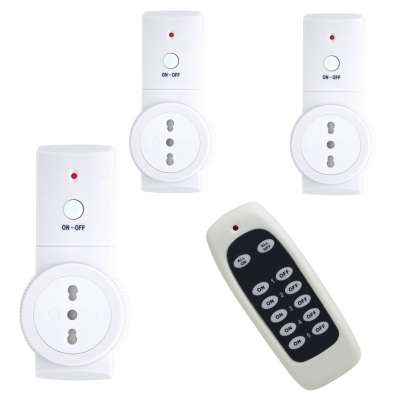 3+1 Smart wireless  Remote control  timer switch Italy plug