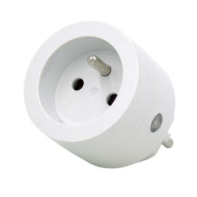 French type Mini smart socket Works With Alexa Google Home & IFTTT  Tuya APP Remote Control Wifi Smart plug