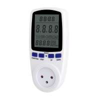 Israel plug  Digital Energy meter Socket Smart LCD Power Meter Solar energy monitor wattmeter Indoor use