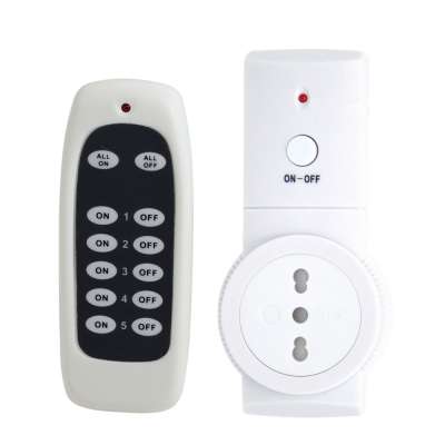 RF wireless radio Remote Control switch Italy Type N Plug Socket