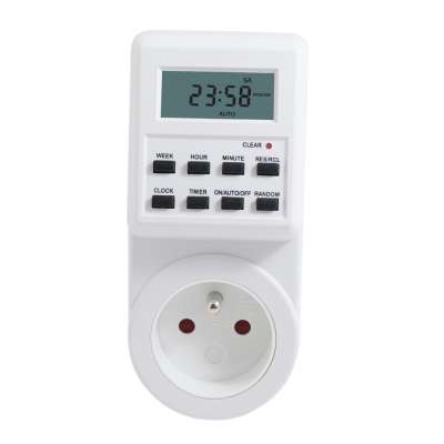 Belgium Czech Mini Digital Timer Socket