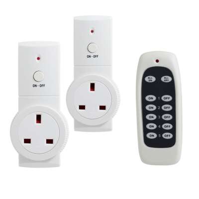 UK Remote Control Switch Plug socket