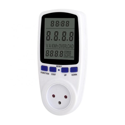 Digital Energy Cost meter  Power Meter  Analyzer Israel Standard