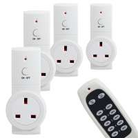 UK 4+1 smart wireless  Remote Control Socket switch