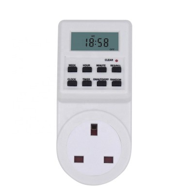 Digital  Type I   programmable    kitchen timer  switch UK plug