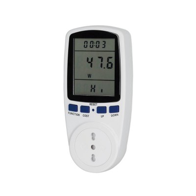 Italy Electric Power Energy Consumption Monitor Meter Analyzer Socket