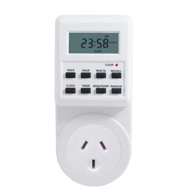 Australia Digital Countdown Timer Switch Plug Socket Outlet Receptacle