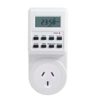 Australia Digital Countdown Timer Switch Plug Socket Outlet Receptacle