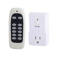 US America RF Wireless Remote Control Switch Socket Adaptor