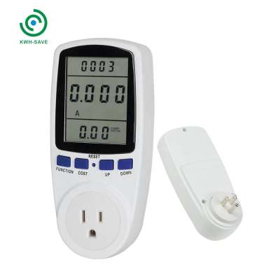 Home Using Digital  Energy  Cost  Meter  Power meter Socket