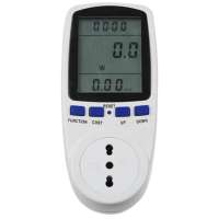 Italy plug type N  Digital Energy meter Socket Smart LCD Power Meter Solar energy monitor wattmeter