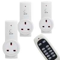 3+1Home using  wireless  Remote Control Socket switch UK plug